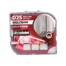 D2s Xenon Ampul 4300k Ultraviolet Mavi Cam 12v 35w - Wolfram 28642dpc