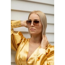 Unisex Güneş Gözlüğü Kristal Çok Renkli