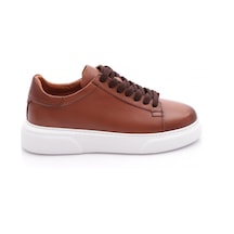 Dgn Leo Erkek Sneakers Ayakkabi Taba Antik Beyaz Dgn Leo Erkek Sneakers Ayakkabi Taba Antik Beyaz