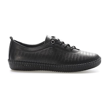 Fast Step Hakiki Deri Kadın Casual Ayakkabı 164za5028 Siyah