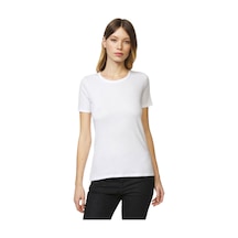 United Colors Of Benetton Basic Kısa Kollu Bisiklet Yaka T-shirt Beyaz