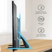 Lcd Tv Evrensel Masaüstü Tv Standı Tv Düz Ve Kavisli Ekran