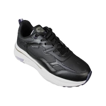 Kinetix Kadın Siyah Kalın Taban Sneaker Yürüyüş Günlük Spor Ayakkabı 001