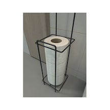 Metal Tuvalet Kağıdı Standı, Yedekli Ve Kullanışlı Tasarım 16.5 x 12.2 x 11.2 CM