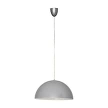 Mylights  Modern  Gri  Içi Beyaz Metal Sarkit Avize 40 Cm