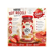 Glutensiz Çilekli Süt Reçeli 270 G