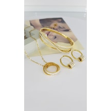 Sones Çelik Takı Setleri Sns50024899 Gümüş - Rose Gold