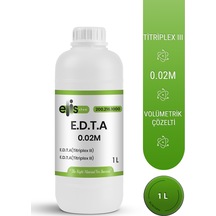 E.d.t.a Çözeltisi Titriplex Iıı 0,02m 1 Litre