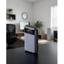 Powerbank 20000 Mah 4 Portlu Hızlı Şarjlı Led Gösterge Çok Renkli