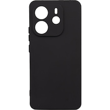 Rba Aksesuar Redmi Note 14 4g Kılıf Rba Biye Silikon - Siyah Siyah