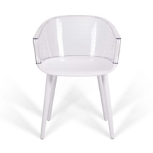 2 Li Milano Kafe Ve Balkon Sandalyesi Beyaz