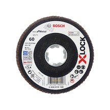 Bosch X-lock 115 Mm 60 Kum Best Serisi Metal Flap Disk 2608619198