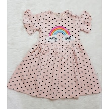 Candysbebe Puantiyeli Bebek Elbisesi