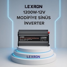 Lexron 12v/1200w Modifiye Sinüs Inverter Lexron 12v/1200w Modifiye Sinüs Inverter