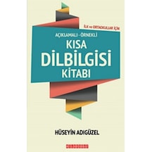 Açıklamalı-Örnekli Kısa Dilbilgisi Kitabı - Hüseyin Adıgüzel - Bilgeoğuz Yayınları