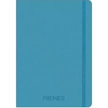 Keskin Premier Neo Soft Ciltli Defter 13x21 Düz 96 Yaprak Mavi 410027