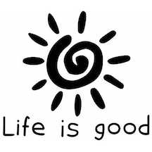 Life Is Good Oto Sticker 3