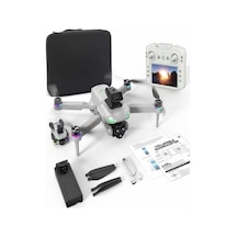 R08 Kumandadan Ekranlı Drone Kulaklık Hediyeli