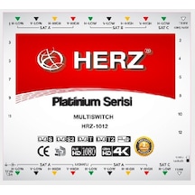 10x12 Uydu Santrali Herz Platinum Multıswıtch