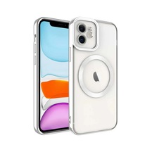 Apple İphone 11 Kılıf Kross Magneticsafe Kapak - Gümüş