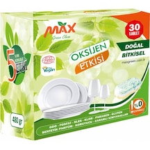 Max Green Clean Bitkisel Bulaşık Makinesi Deterjanı 30 Tablet