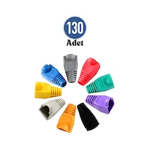 MN6 M107KB Rj45 Kılıf/130 Adet-Cat6 Cat6e Cat5 Cat5e Uyumlu/rj45 Siyah Kılıf Boot-rj45 Cat5 Cat6 Kılıf