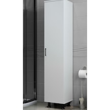 Rare Çok Amaçlı Banyo Dolabı 5 Bölmeli Beyaz