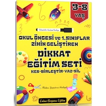 Zihin Geliştiren Dikkat Eğitim Seti Okul Öncesi Ve 1. Sınıflar İ