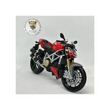 Ducati Super Naked S Maket Motor - 1:12 Maisto Diecast Kırmızı