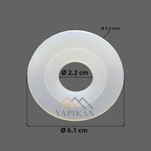VitrA Gömme Rezervuar İç Takım Boşaltma Grubu Contası 2.2x6.1 Cm VitrA 2.2 X 6.1 CM Beyaz
