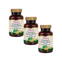 3 Adet Balen Ginseng & Gingko Biloba Tablet (120 Tablet 720 MG)