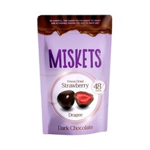 Miskets Freeze Drıed Strawberry Bitter Çikolata 80 Gr 24'li Paket