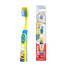 Minions 6+ Yaş Vakumlu Yapışkan Sap Ekstra Yumuşak Çocuk Diş Fırçası