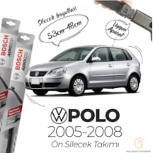 Volkswagen Polo Muz Silecek Takımı 2005-2008 Bosch Aeroeco