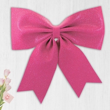 Simli Eva Fiyonk. 40 Cm X 33 Cm - Pembe