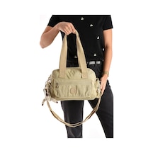 Ultra Hafif Su Geçirmez Çok Cepli Omuz Çantası Krem Model: 571-5m Krem