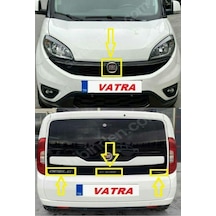 Doblo Panorama 1.6 Multijet Easy 2023 Doblo-105 Multijet-premio Krom Bagaj Yazı Ve Kaput Arma