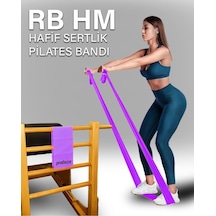 Pilates Lastiği Hafif Rb Hm Mor