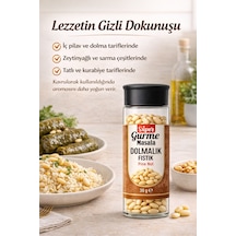 Bergama Dolmalık Fıstık 30 Gr Cam Kavanoz 1. Kalite Çam Fıstığı