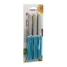 Newlife Clkn-2353 6 Parça Meyve Bıçağı Renkli Plastik Saplı