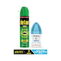 Detan Köpük Hamam Böceği Öldürücü 2 x 275 ML + Defans Sinek Kovucu Vücut Losyonu 100 ML