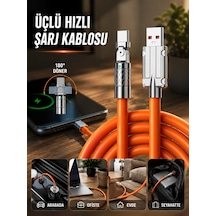 Znv Zenvia Mey İthalat 3 İn 1 Süper Hızlı Şarj Kablosu Android Ve İos Uyumlu Silikon Şarj Kablosu Znv2025 Cmn Belirtilmemiş