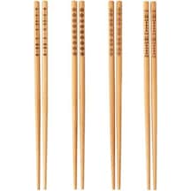 Çin Çubukları Chopsticks 10 Çift Çok Renkli