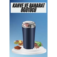 Paslanmaz Çelik Kahve Ve Baharat Öğütücü 1 Adet Kolay Temizlenebilir Çok Renkli