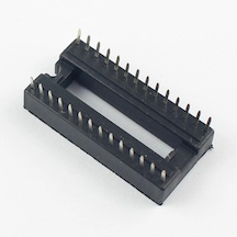 28 Pin Dar Entegre Soketi