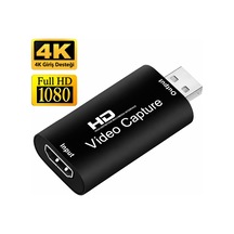 Full Hd 1080p Hdmı Usb Video Capture Kartı Youtube Twitch Tiktok Canlı Yayın Ve Video Kayıt Cihazı