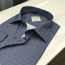 Pamuklu Oxford Uzun Kollu Unisex Gömlek Standart Kalıp Antrasit