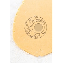 Göz Kurabiye Kalıbı, Hamur Şekillendirici Beyaz