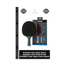 Premium Maç Salon Sporu Rekabet 1213-3318-01 Bat Future-3 Star Masa Tenis Raketi