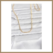 Bezos Cm 14k Gold Renk 60 Cm Zincir Kadın Kolye 22
